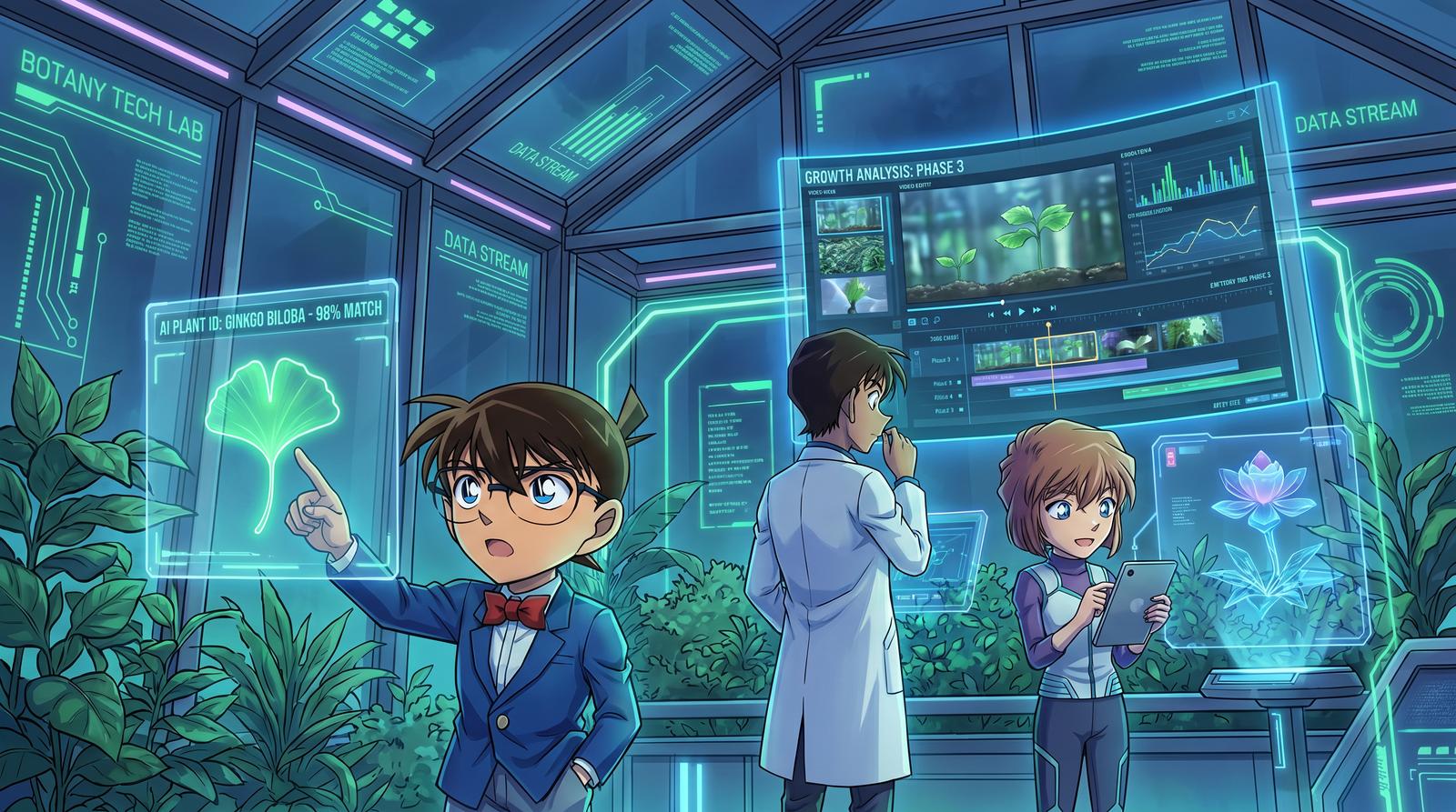 国产视频AI植物视频